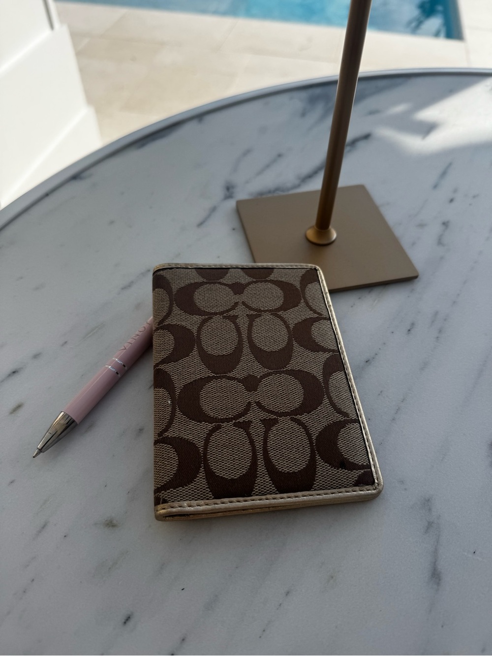 Coach Passport Wallet